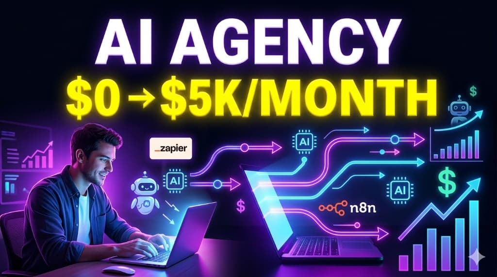 How to Start an AI Automation Agency in 2026 (Step-by-Step + First Client Fast)