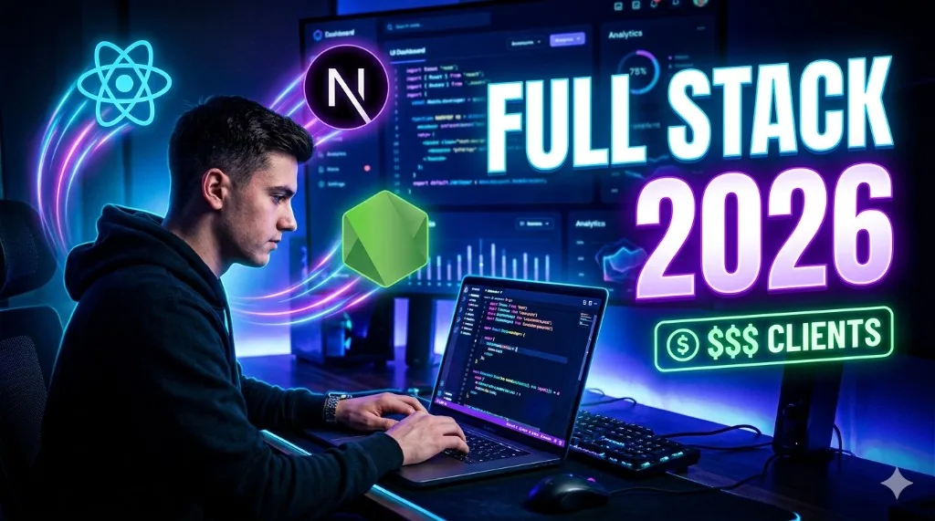 How to Build a Full-Stack Web App for Clients in 2026 (Beginner to Pro Guide)