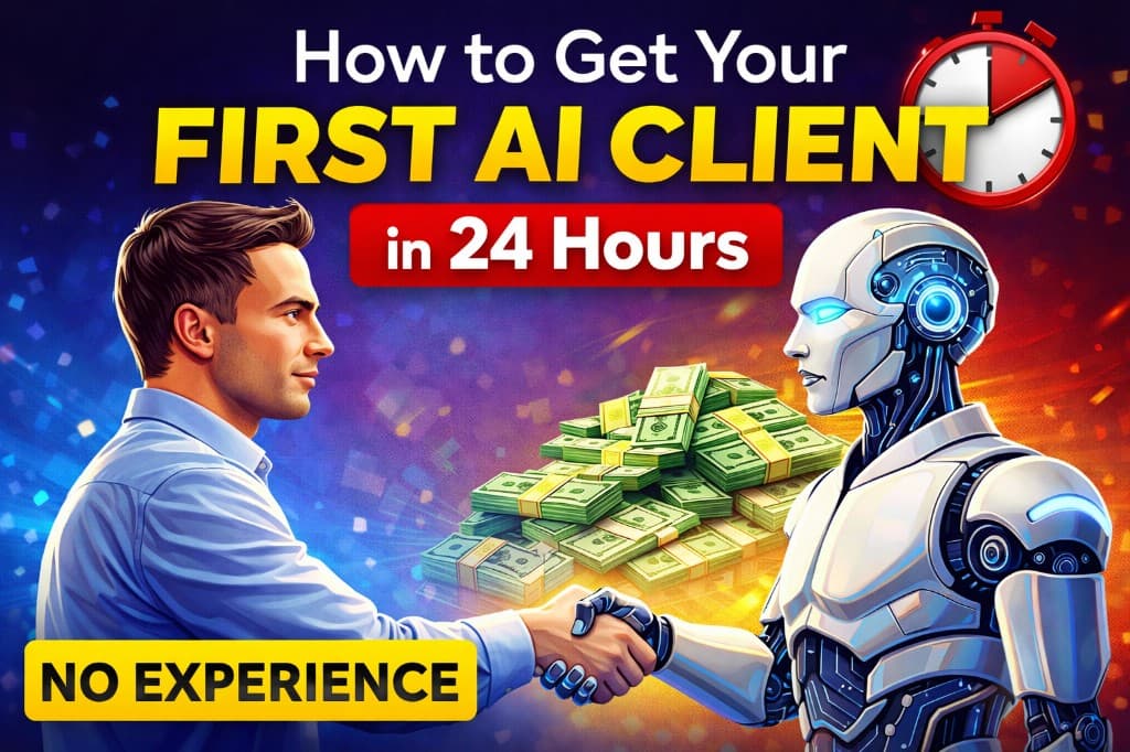 How to Get Your First AI Client in 24 Hours (No Experience Needed)