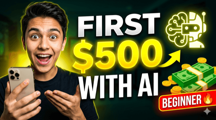 How to Make Your First $500 Online Using AI (Step-by-Step)